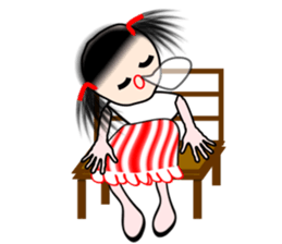 Girl "kokko-chan " sticker #2827428