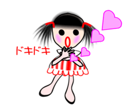 Girl "kokko-chan " sticker #2827434
