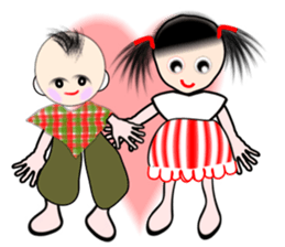 Girl "kokko-chan " sticker #2827439