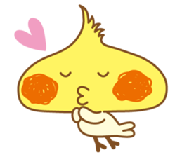 Kawaii cockatiel ENG sticker #2827858