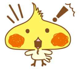Kawaii cockatiel ENG sticker #2827868