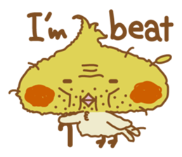 Kawaii cockatiel ENG sticker #2827871