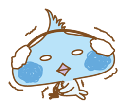 Kawaii cockatiel ENG sticker #2827873