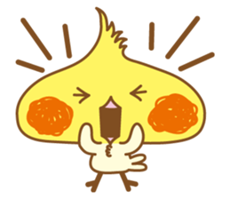 Kawaii cockatiel ENG sticker #2827877