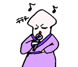 Sagittated calamary sticker #2827928