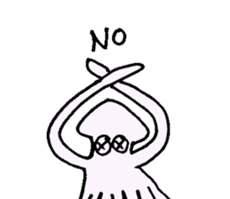 Sagittated calamary sticker #2827931