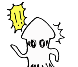 Sagittated calamary sticker #2827933