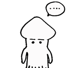 Sagittated calamary sticker #2827935