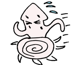 Sagittated calamary sticker #2827936