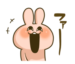 rampage of bunny sticker #2828743