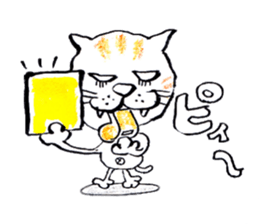 stray cat daily conversation sticker #2828837