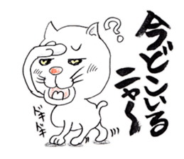stray cat daily conversation sticker #2828843
