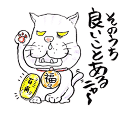 stray cat daily conversation sticker #2828848