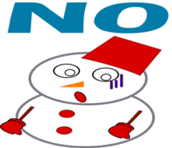 various snowman sticker sticker #2828950