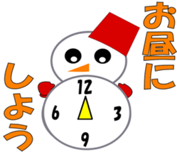 various snowman sticker sticker #2828957
