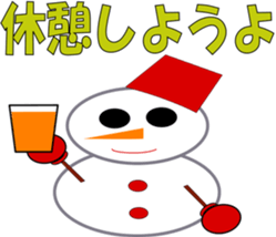 various snowman sticker sticker #2828959