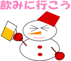 various snowman sticker sticker #2828963