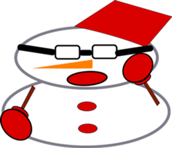 various snowman sticker sticker #2828978