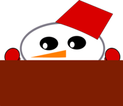 various snowman sticker sticker #2828979