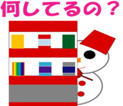 various snowman sticker sticker #2828980