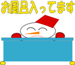 various snowman sticker sticker #2828985
