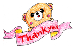 Crayon Bear sticker #2828992