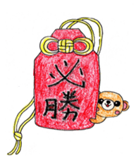 Crayon Bear sticker #2828994