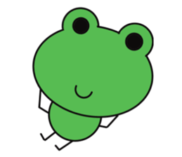 Good fortune Frog sticker #2829072