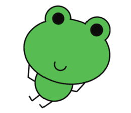 Good fortune Frog sticker #2829072