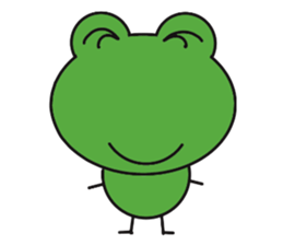 Good fortune Frog sticker #2829076