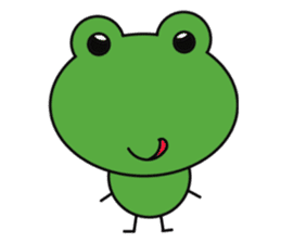 Good fortune Frog sticker #2829078