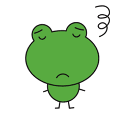 Good fortune Frog sticker #2829080