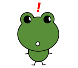 Good fortune Frog sticker #2829083