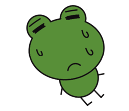 Good fortune Frog sticker #2829092