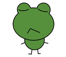 Good fortune Frog sticker #2829094