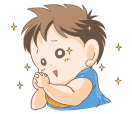 An impudent baby sticker #2829156