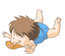 An impudent baby sticker #2829184