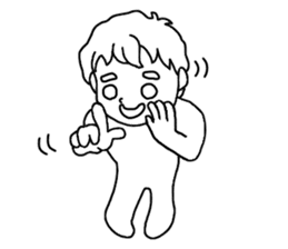 The boy whom everybody knows sticker #2830245