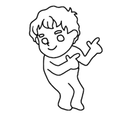 The boy whom everybody knows sticker #2830246