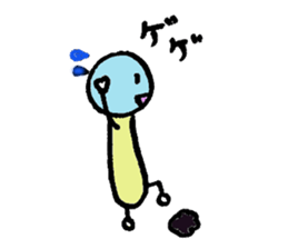 loose stickhumanbeing sticker #2830490