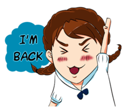 Mint girl (ENG) sticker #2830672