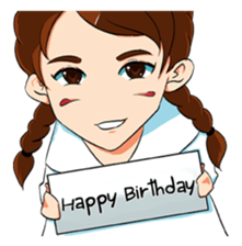 Mint girl (ENG) sticker #2830679