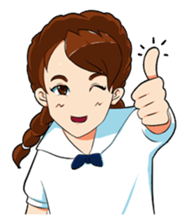 Mint girl (ENG) sticker #2830681