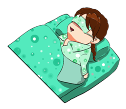 Mint girl (ENG) sticker #2830683
