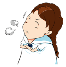 Mint girl (ENG) sticker #2830688