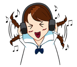 Mint girl (ENG) sticker #2830703