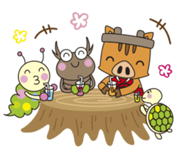 Kamashishichan & Free Magazine Hen sticker #2830786