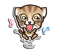 Tabby-cat English Ver sticker #2830917