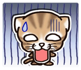 Tabby-cat English Ver sticker #2830929