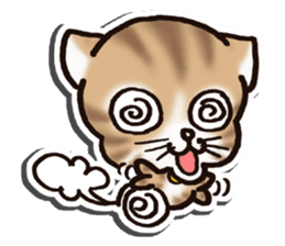 Tabby-cat English Ver sticker #2830932